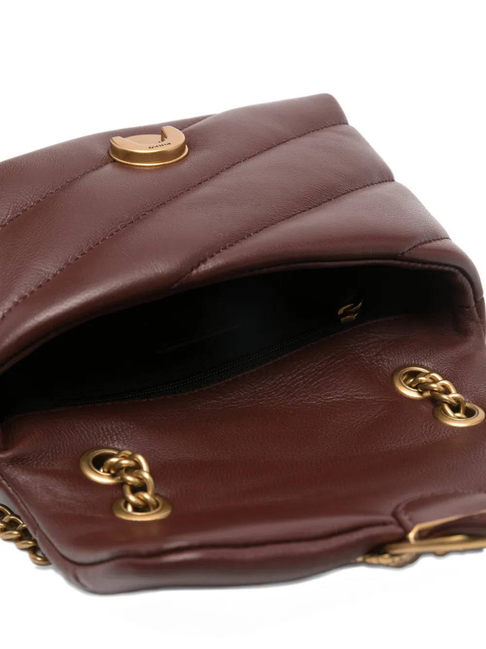 Pinko Baby Love Quilted Chain Shoulder Bag — Same as shown — Size One Size — Detail View
