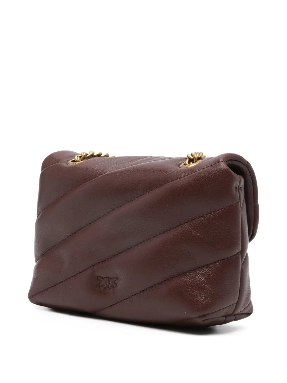Pinko Baby Love Quilted Chain Shoulder Bag — Same as shown — Size One Size — Back View