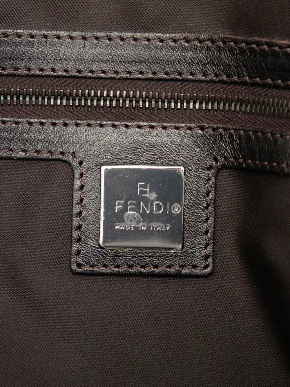 Fendi Pre Owned 2000 2010 Zucchino Canvas Shoulder Bag — Same as shown — Size One Size — Lifestyle View