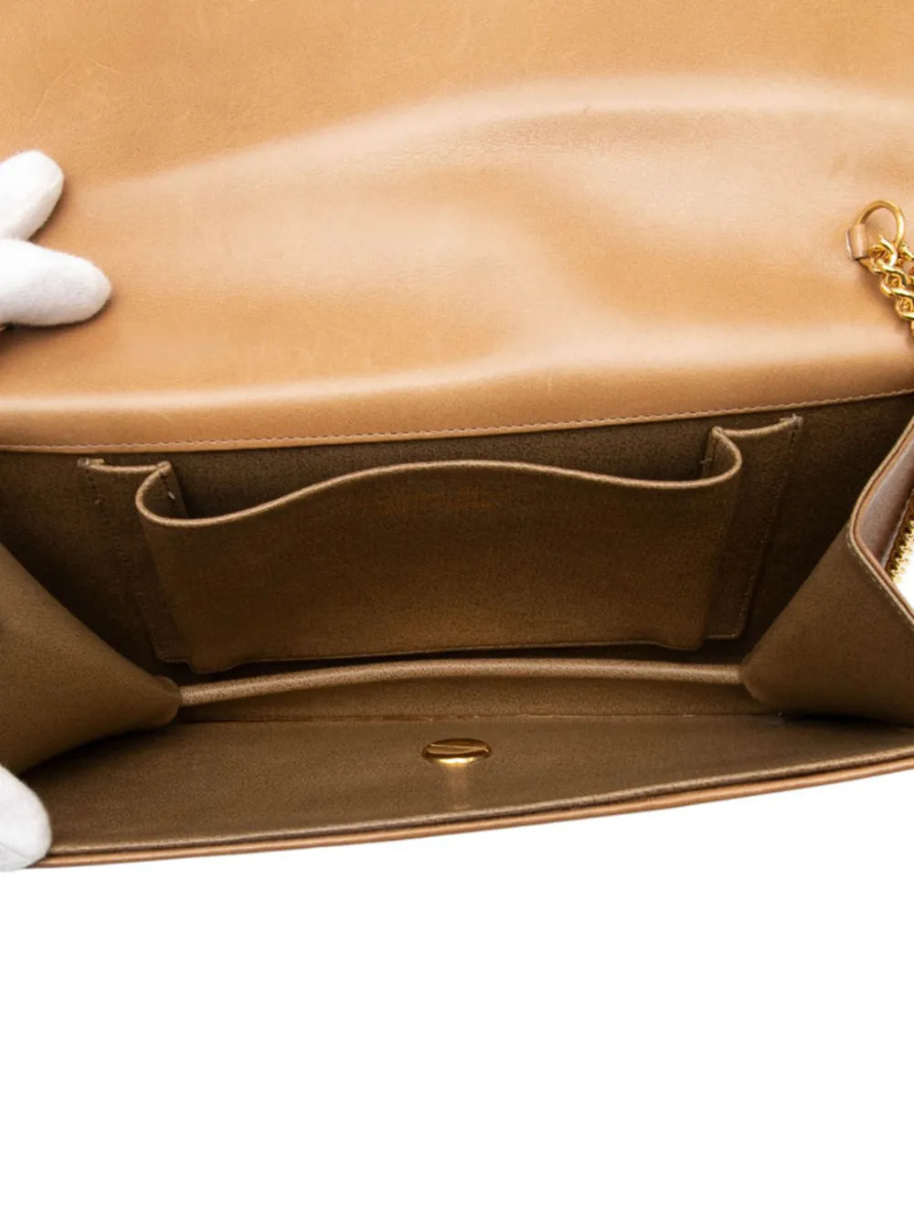 Christian Dior Pre Owned 20Th Century Leather Chain Shoulder Bag — Same as shown — Size One Size — Detail View