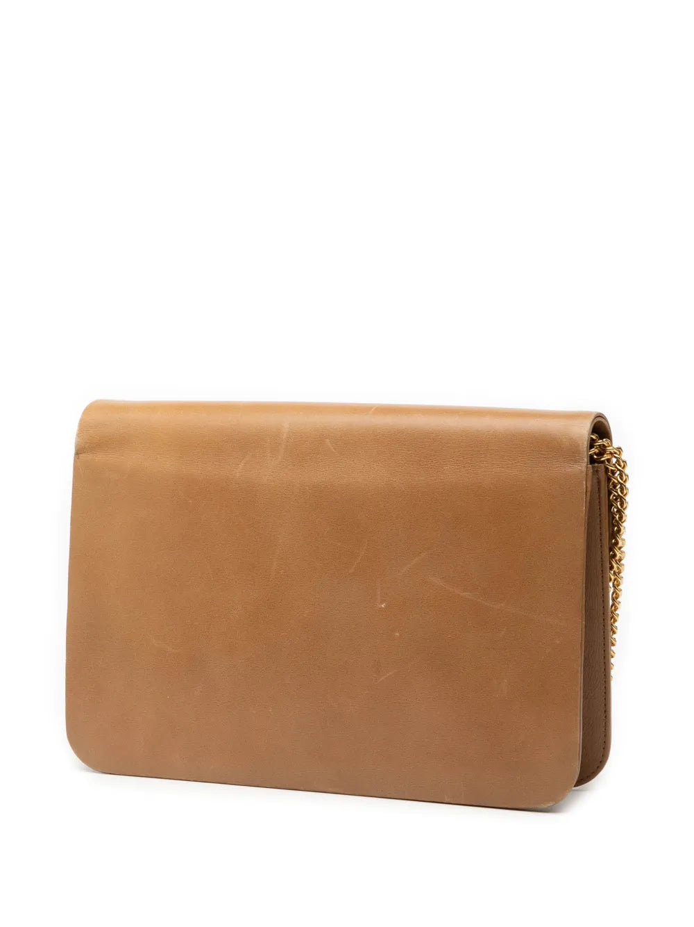 Christian Dior Pre Owned 20Th Century Leather Chain Shoulder Bag — Same as shown — Size One Size — Back View