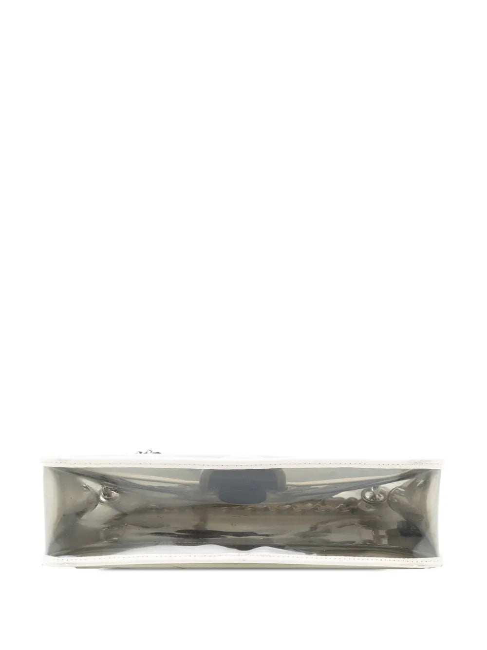 Chanel Pre Owned 2008 2009 Large Pvc And Lambskin Naked Flap Shoulder Bag — Same as shown — Size One Size — Top View