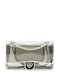 Chanel Pre Owned 2008 2009 Large Pvc And Lambskin Naked Flap Shoulder Bag — Same as shown — Size One Size — Front View