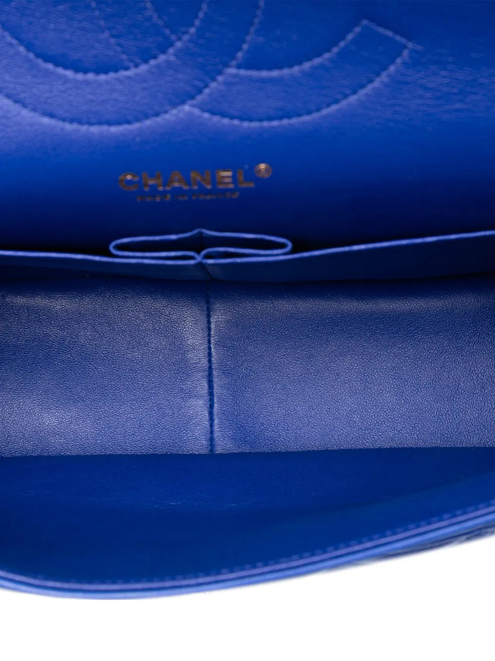 Chanel Pre Owned 2013 2014 Jumbo Classic Lambskin Double Flap Shoulder Bag — Same as shown — Size One Size — Detail View