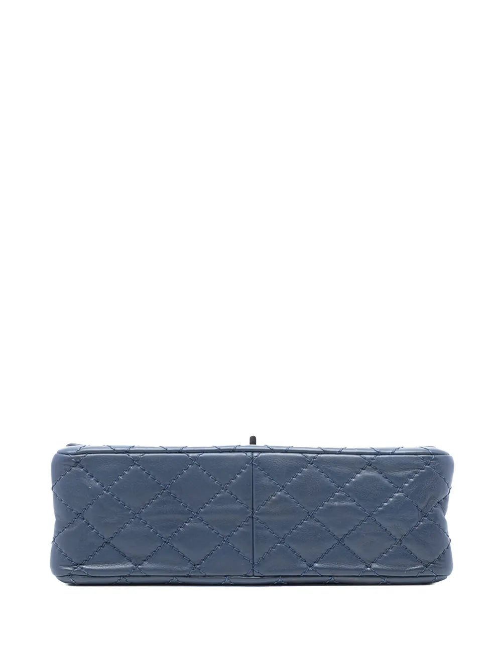 Chanel Pre Owned 2014 Reissue 255 Aged Calfskin Double Flap 226 Shoulder Bag — Same as shown — Size One Size — Top View