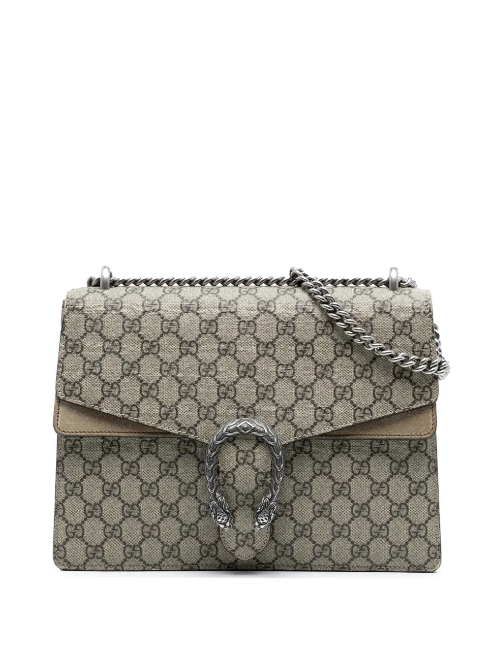 Gucci Pre Owned 2016 2025 Medium Gg Supreme Dionysus Shoulder Bag — Same as shown — Size One Size — Front View