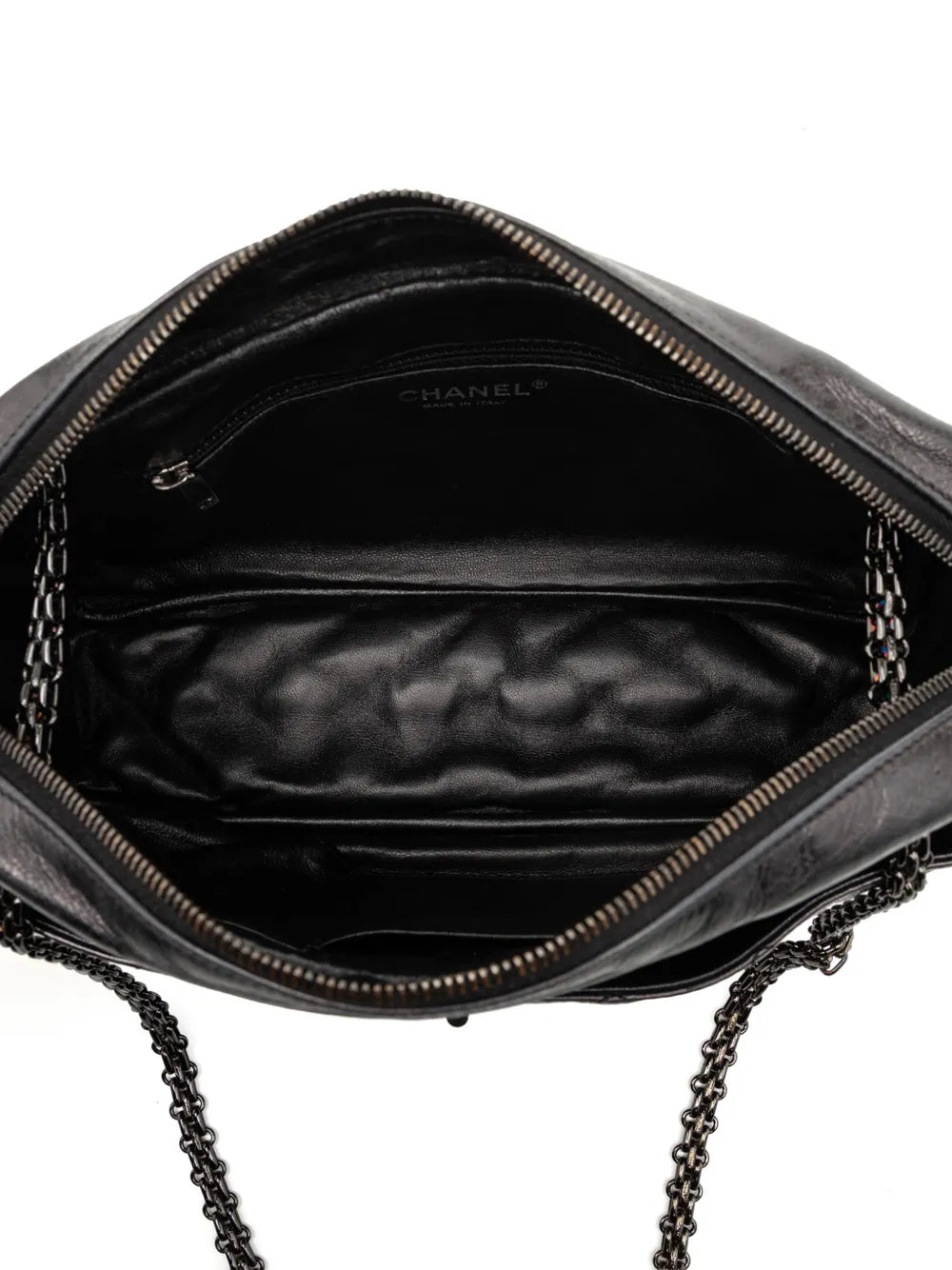 Chanel Pre Owned 2008 2009 Medium Reissue 255 Quilted Aged Calfskin Camera Bag Shoulder Bag — Same as shown — Size One Size — Detail View