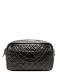 Chanel Pre Owned 2008 2009 Medium Reissue 255 Quilted Aged Calfskin Camera Bag Shoulder Bag — Same as shown — Size One Size — Front View