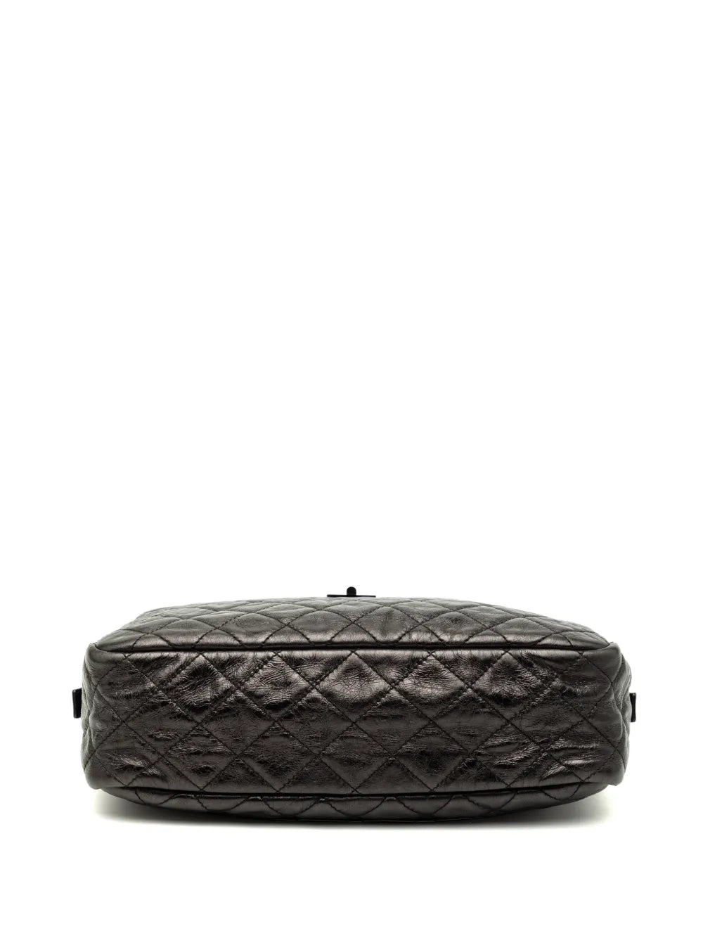 Chanel Pre Owned 2008 2009 Medium Reissue 255 Quilted Aged Calfskin Camera Bag Shoulder Bag — Same as shown — Size One Size — Top View