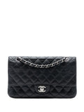 Chanel Pre Owned 2009 2010 Medium Classic Caviar Double Flap Shoulder Bag — Same as shown — Size One Size — Front View