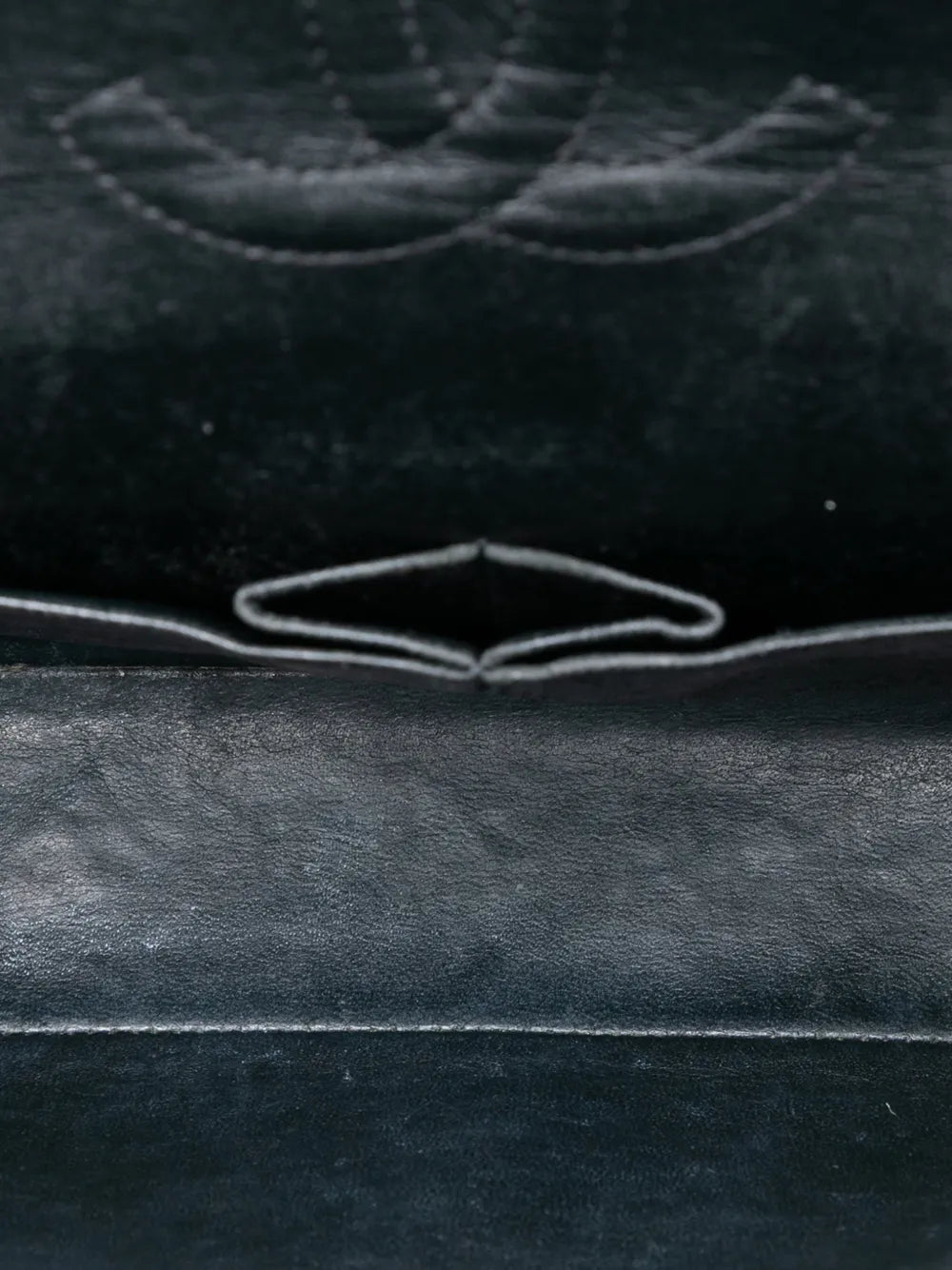 Chanel Pre Owned 2009 2010 Medium Classic Caviar Double Flap Shoulder Bag — Same as shown — Size One Size — Detail View