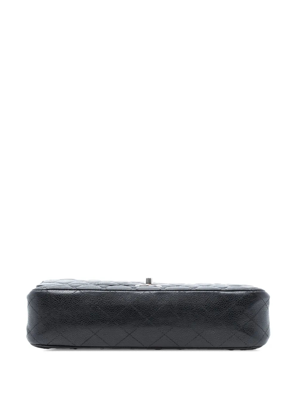 Chanel Pre Owned 2009 2010 Medium Classic Caviar Double Flap Shoulder Bag — Same as shown — Size One Size — Top View