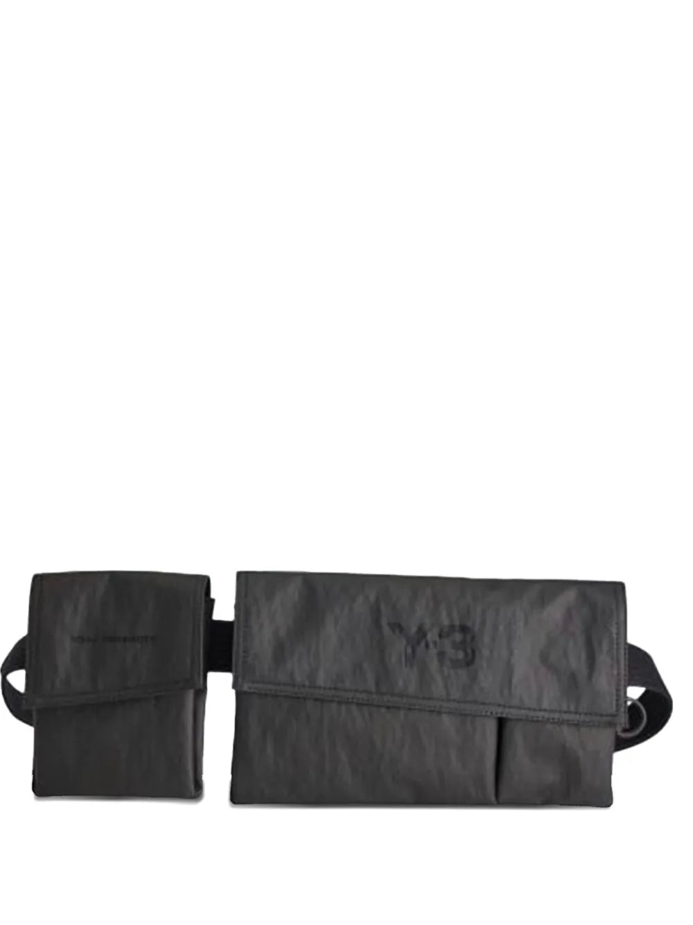 Y 3 Flap Pocket Shoulder Bag — Same as shown — Size One Size — Front View