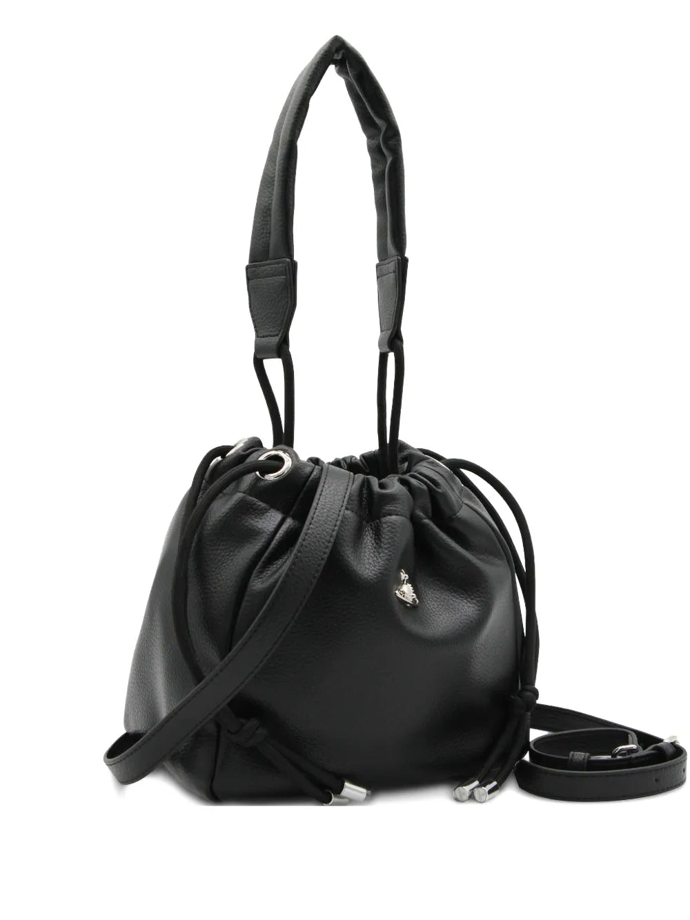 Vivienne Westwood Orb Drawstring Shoulder Bag — Same as shown — Size One Size — Front View
