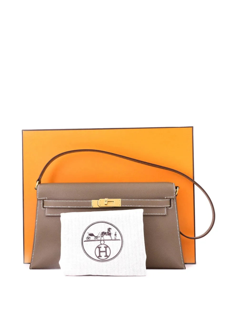 Hermes Pre Owned Kelly Elan Madame Shoulder Bag — Same as shown — Size One Size — Top View