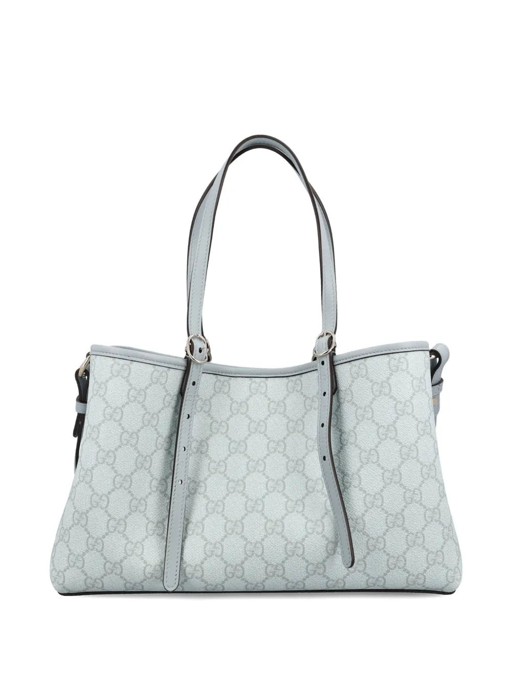 Gucci Monogram Print Shoulder Bag — Same as shown — Size One Size — Side View
