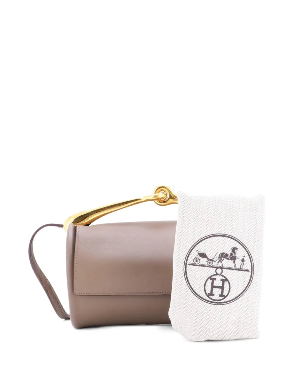 Hermes Pre Owned Maximors Top Handle Bag Swift Shoulder Bag — Same as shown — Size One Size — Detail View