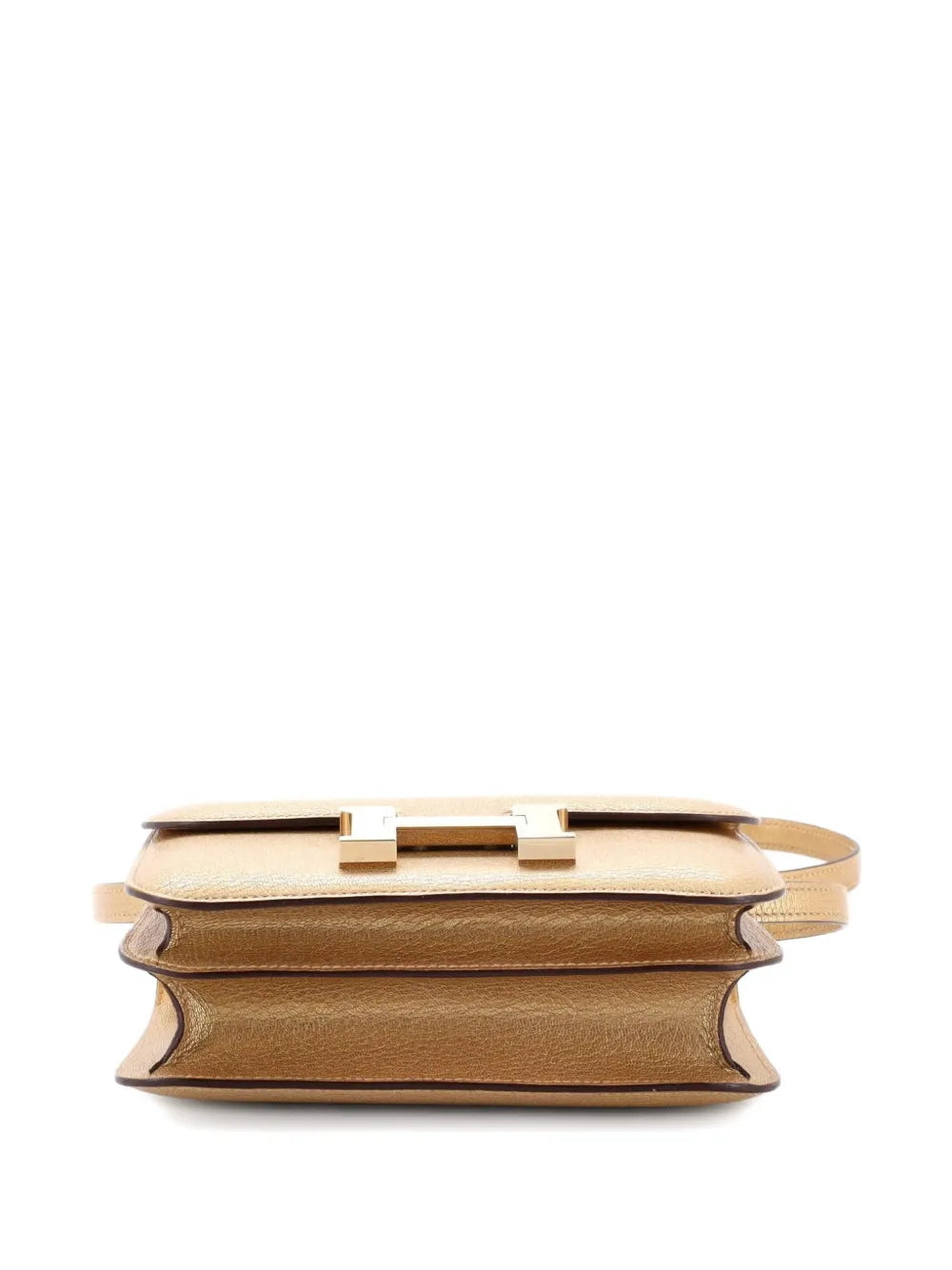 Hermes Pre Owned Constance Nm Bag Metallic Chevre Chamkilight 18 Shoulder Bag — Same as shown — Size One Size — Top View