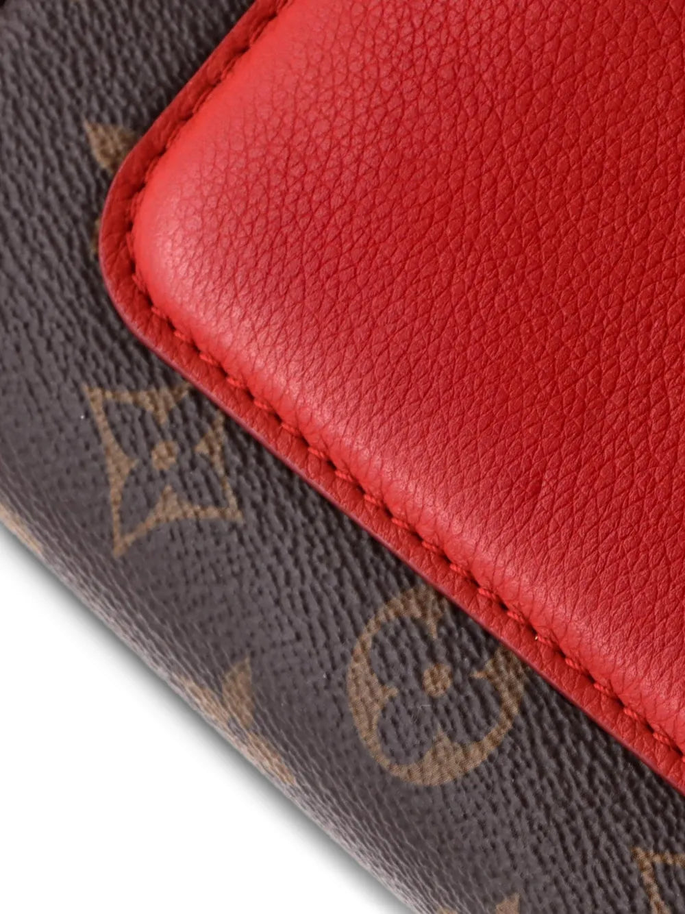 Louis Vuitton Pre Owned Victoire Handbag Monogram Canvas And Leather Shoulder Bag — Same as shown — Size One Size — Detail View