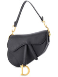 Christian Dior Pre Owned Saddle Handbag Leather Medium Shoulder Bag — Same as shown — Size One Size — Front View