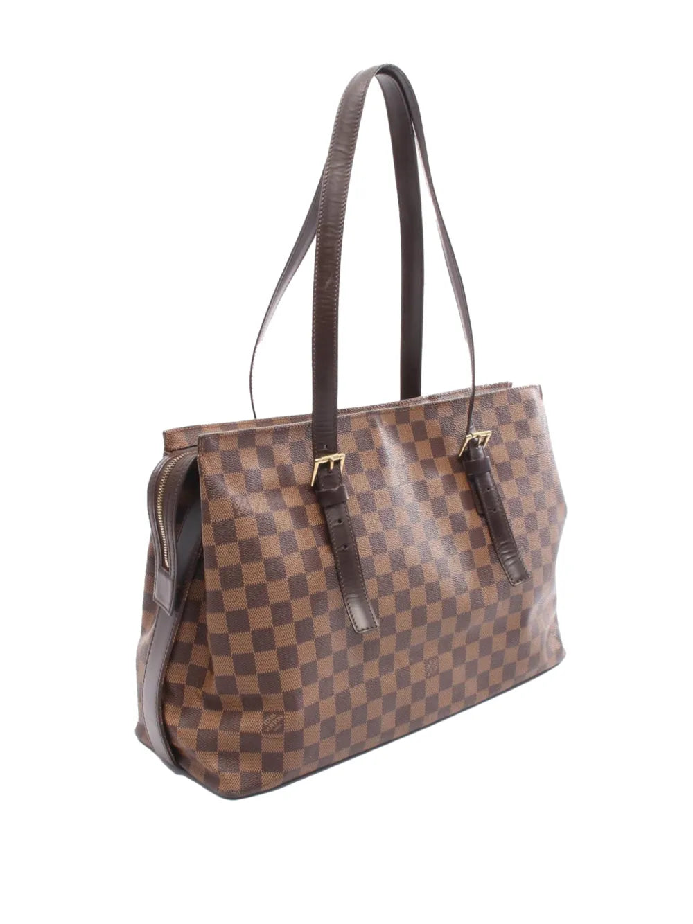 Louis Vuitton Pre Owned 1997 Damier Ebene Chelsea Shoulder Bag — Same as shown — Size One Size — Back View