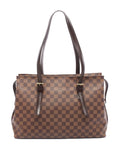 Louis Vuitton Pre Owned 1997 Damier Ebene Chelsea Shoulder Bag — Same as shown — Size One Size — Front View