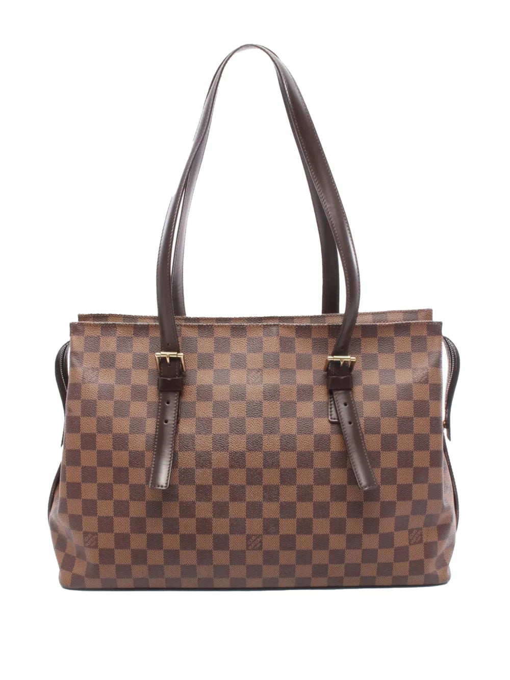 Louis Vuitton Pre Owned 1997 Damier Ebene Chelsea Shoulder Bag — Same as shown — Size One Size — Front View
