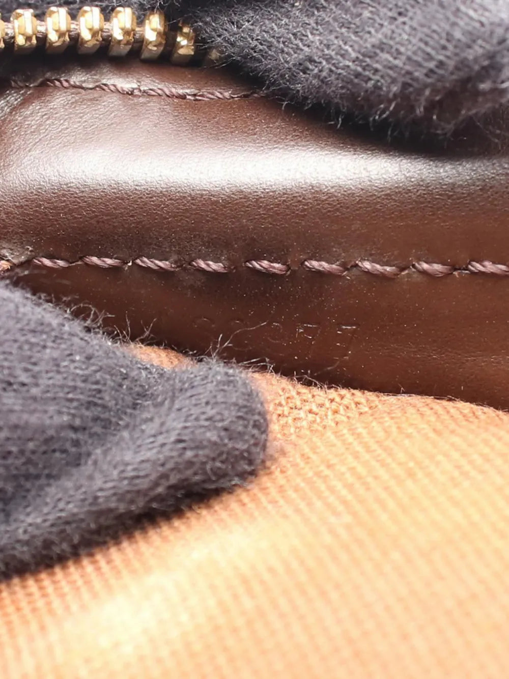 Louis Vuitton Pre Owned 1997 Damier Ebene Chelsea Shoulder Bag — Same as shown — Size One Size — Lifestyle View
