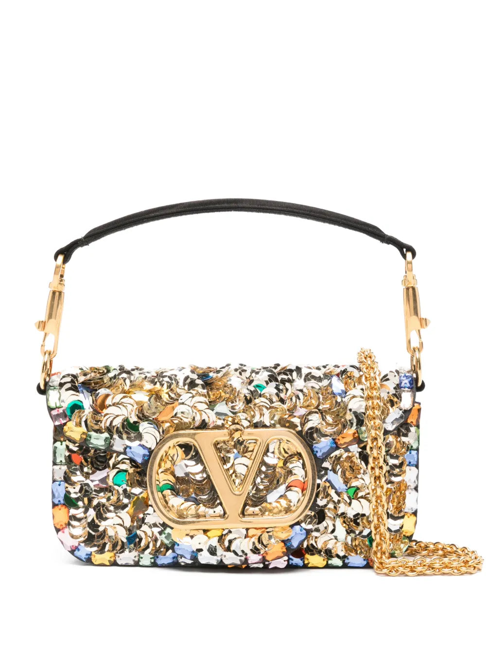 Valentino Garavani Loco Shoulder Bag — Same as shown — Size One Size — Front View