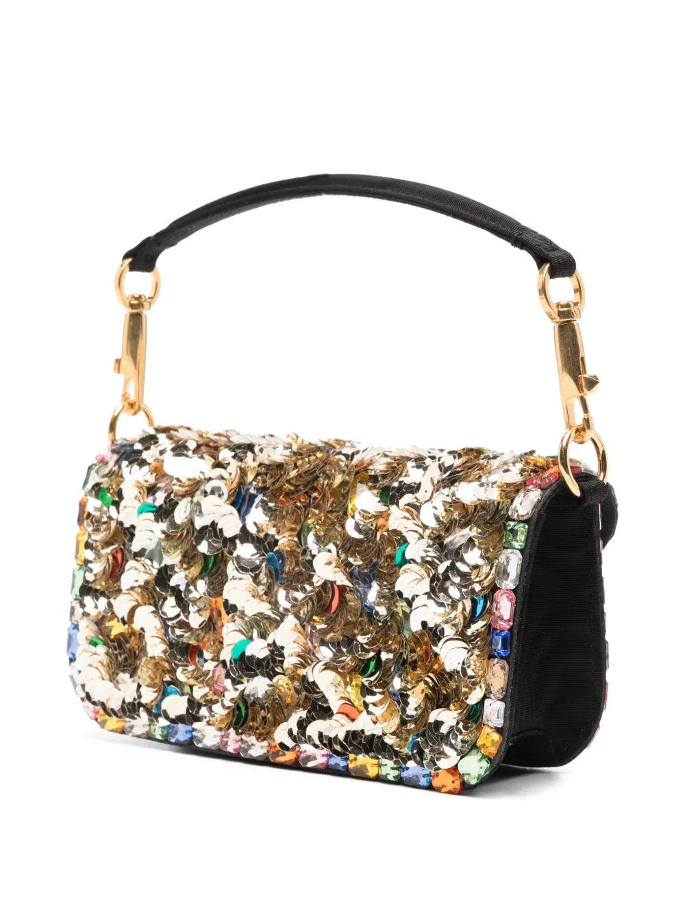 Valentino Garavani Loco Shoulder Bag — Same as shown — Size One Size — Back View