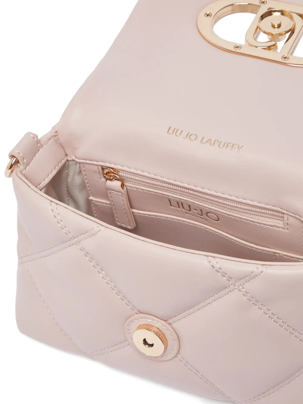 Liu Jo Small Quilted Lapuffy Shoulder Bag — Same as shown — Size One Size — Detail View