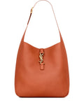 Saint Laurent Large Le 5 A 7 Buckle Leather Shoulder Bag — Same as shown — Size One Size — Front View