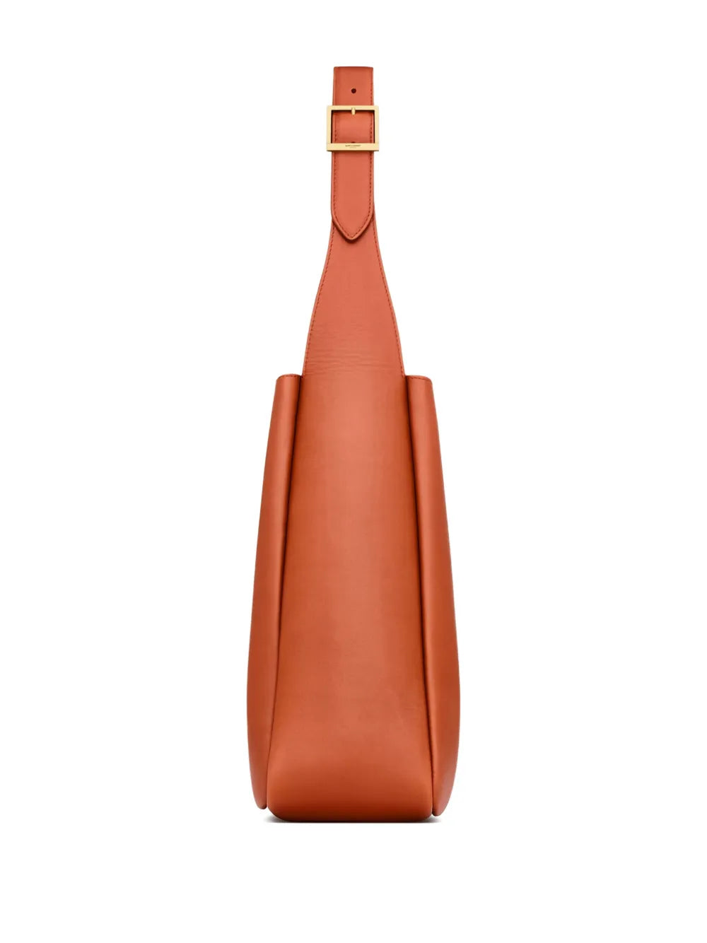 Saint Laurent Large Le 5 A 7 Buckle Leather Shoulder Bag — Same as shown — Size One Size — Top View