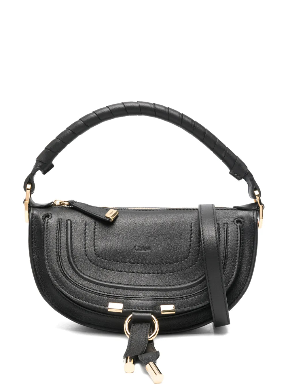Chloe Marcie Top Handle Shoulder Bag — Same as shown — Size One Size — Front View