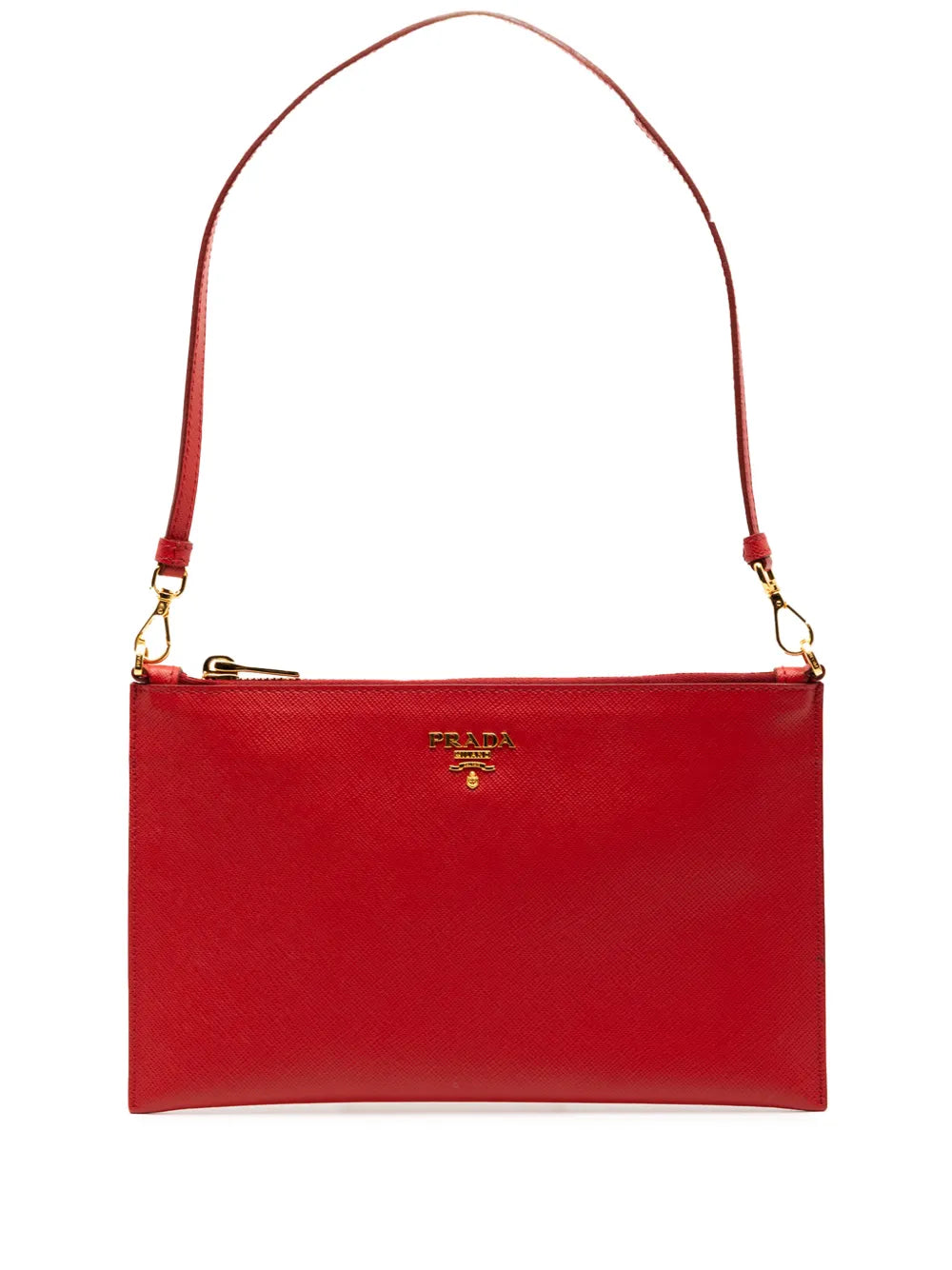 Prada Pre Owned 2000 2025 Saffiano Shoulder Bag — Same as shown — Size One Size — Front View