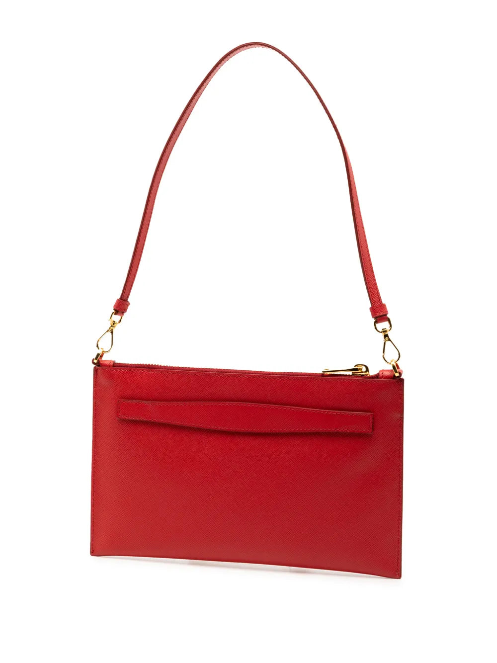 Prada Pre Owned 2000 2025 Saffiano Shoulder Bag — Same as shown — Size One Size — Back View