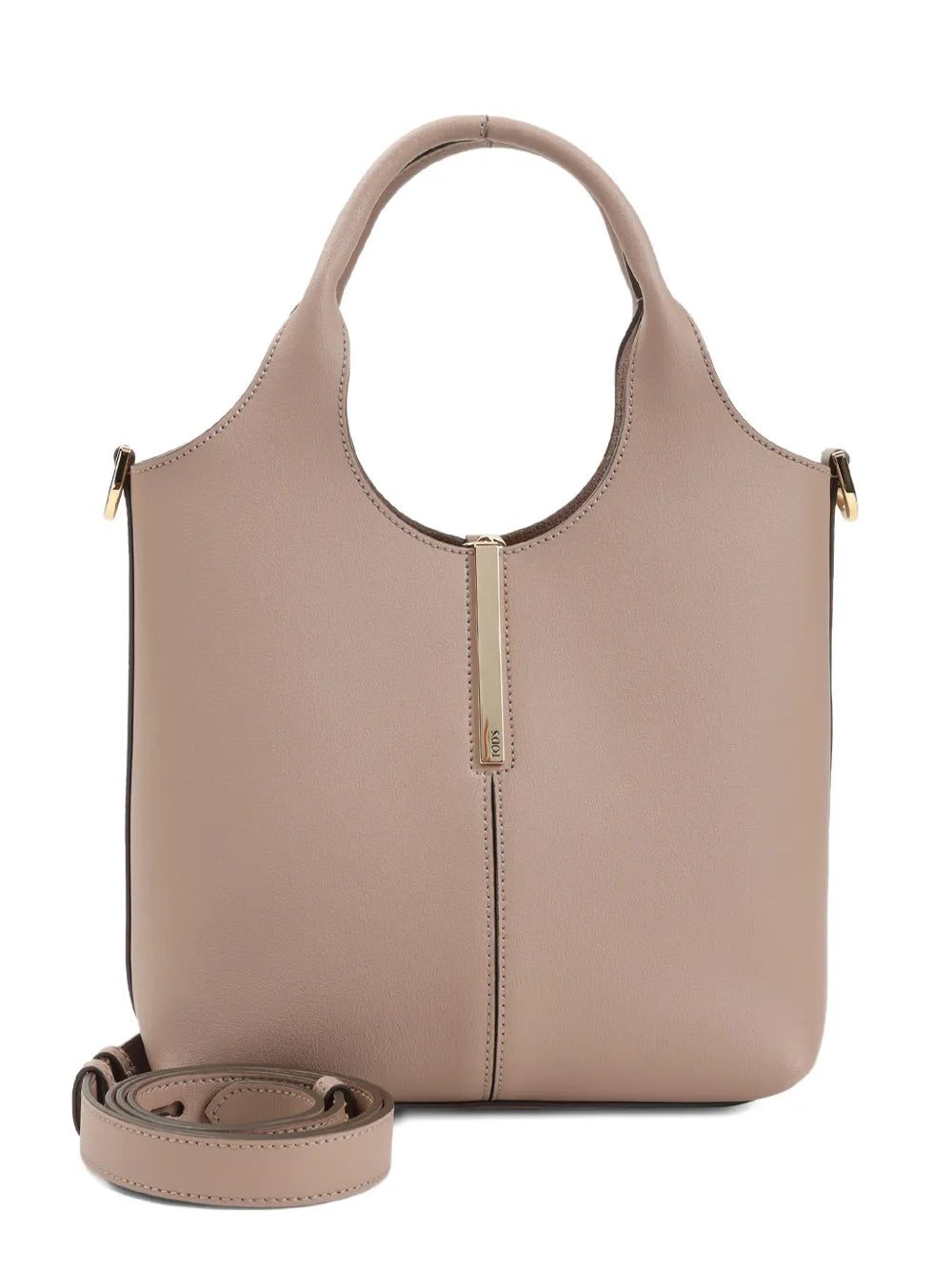 Tods Leather Tote Bag — Same as shown — Size One Size — Front View