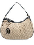 Gucci Pre Owned 2016 2025 Diamante Canvas Sukey Shoulder Bag — Same as shown — Size One Size — Front View