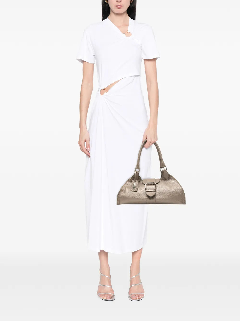 Fendi Pre Owned 2000 2010 Leather Selleria Sporty Shoulder Bag — Same as shown — Size One Size — Side View