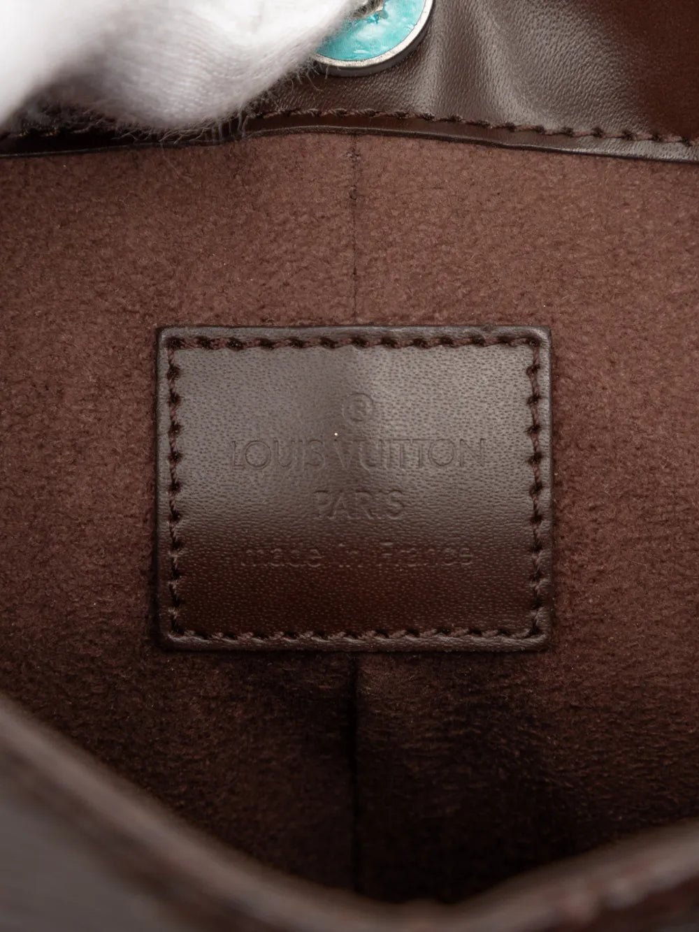 Louis Vuitton Pre Owned 2001 Epi Demi Lune Pochette Shoulder Bag — Same as shown — Size One Size — Lifestyle View