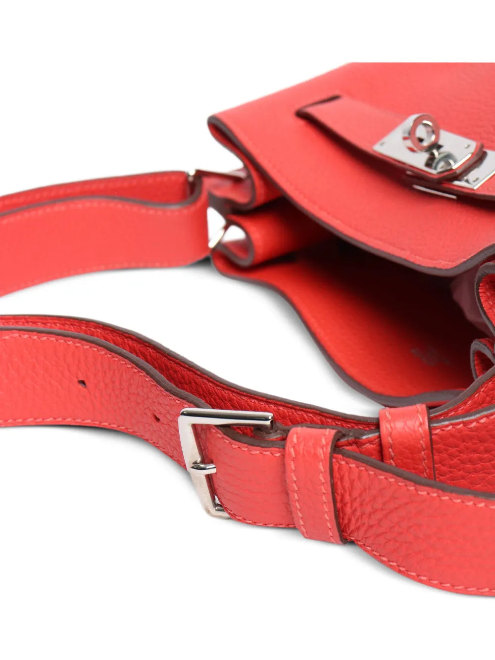 Hermes Pre Owned 2014 So Kelly Leather Shoulder Bag — Same as shown — Size One Size — Top View