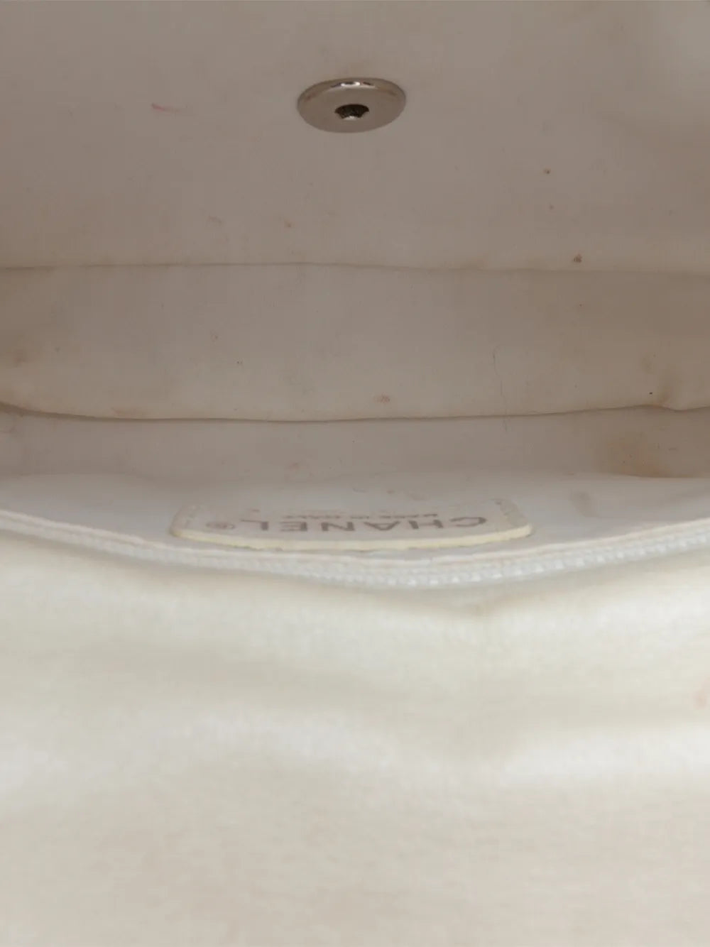 Chanel Pre Owned 2011 Mini Rectangular Classic Canvas Sequin Single Flap Shoulder Bag — Same as shown — Size One Size — Detail View