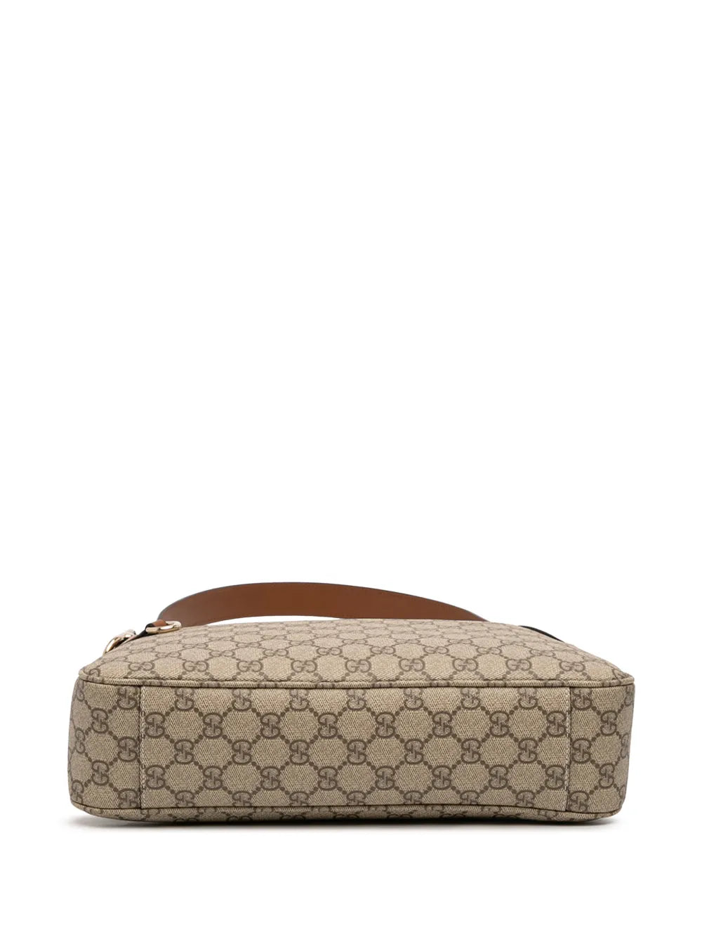 Gucci Pre Owned 2016 2025 Medium Gg Supreme Emblem Shoulder Bag — Same as shown — Size One Size — Top View