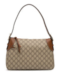 Gucci Pre Owned 2016 2025 Medium Gg Supreme Emblem Shoulder Bag — Same as shown — Size One Size — Front View