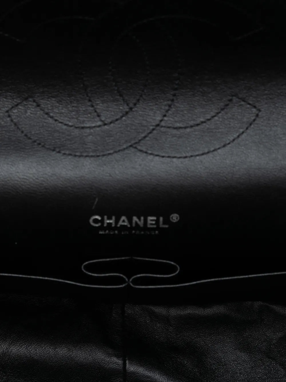 Chanel Pre Owned 2010 2011 Maxi Classic Patent Double Flap Shoulder Bag — Same as shown — Size One Size — Detail View