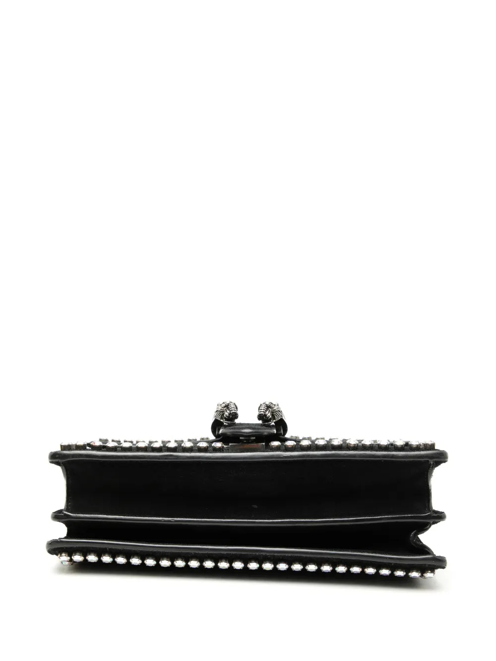 Gucci Pre Owned 2016 2025 Small Suede Crystal Embellished Dionysus Shoulder Bag — Same as shown — Size One Size — Top View
