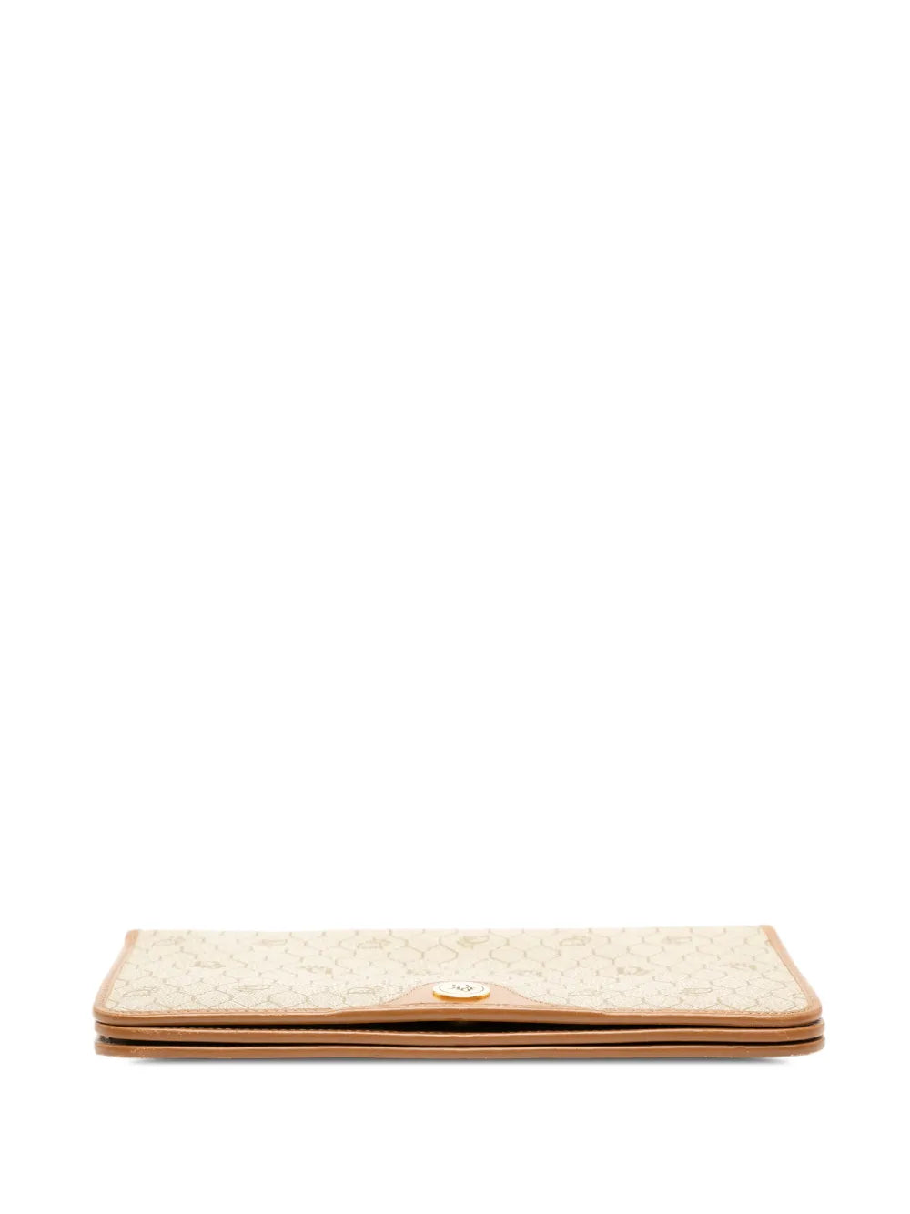 Christian Dior Pre Owned 20Th Century Honeycomb Coated Canvas Chain Shoulder Bag — Same as shown — Size One Size — Top View
