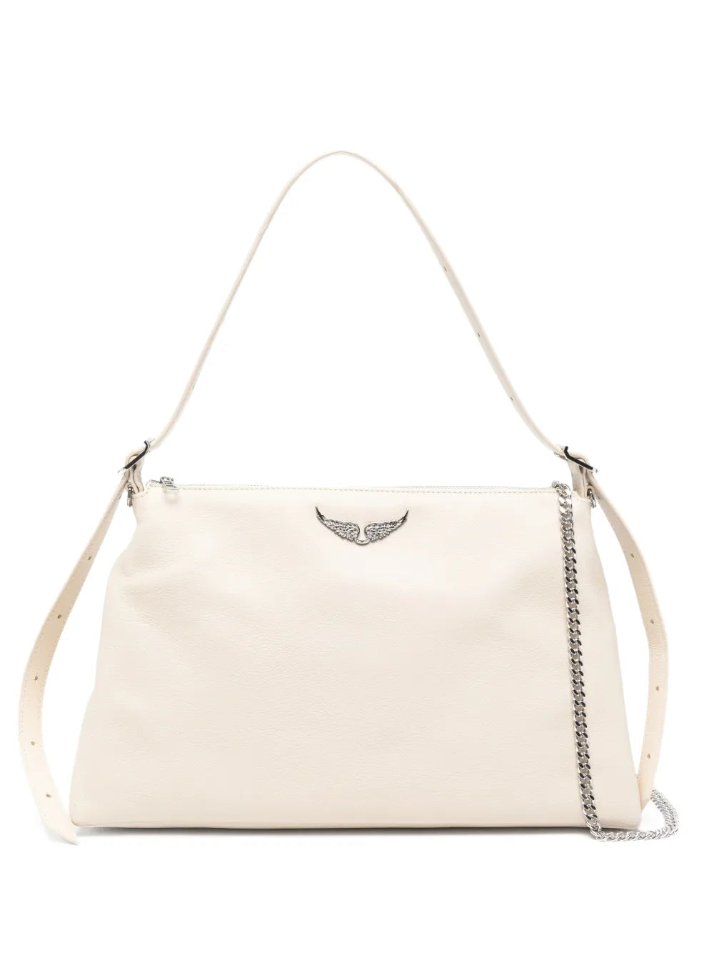 Zadigvoltaire Jim Wings Detail Top Handle Shoulder Bag — Same as shown — Size One Size — Front View