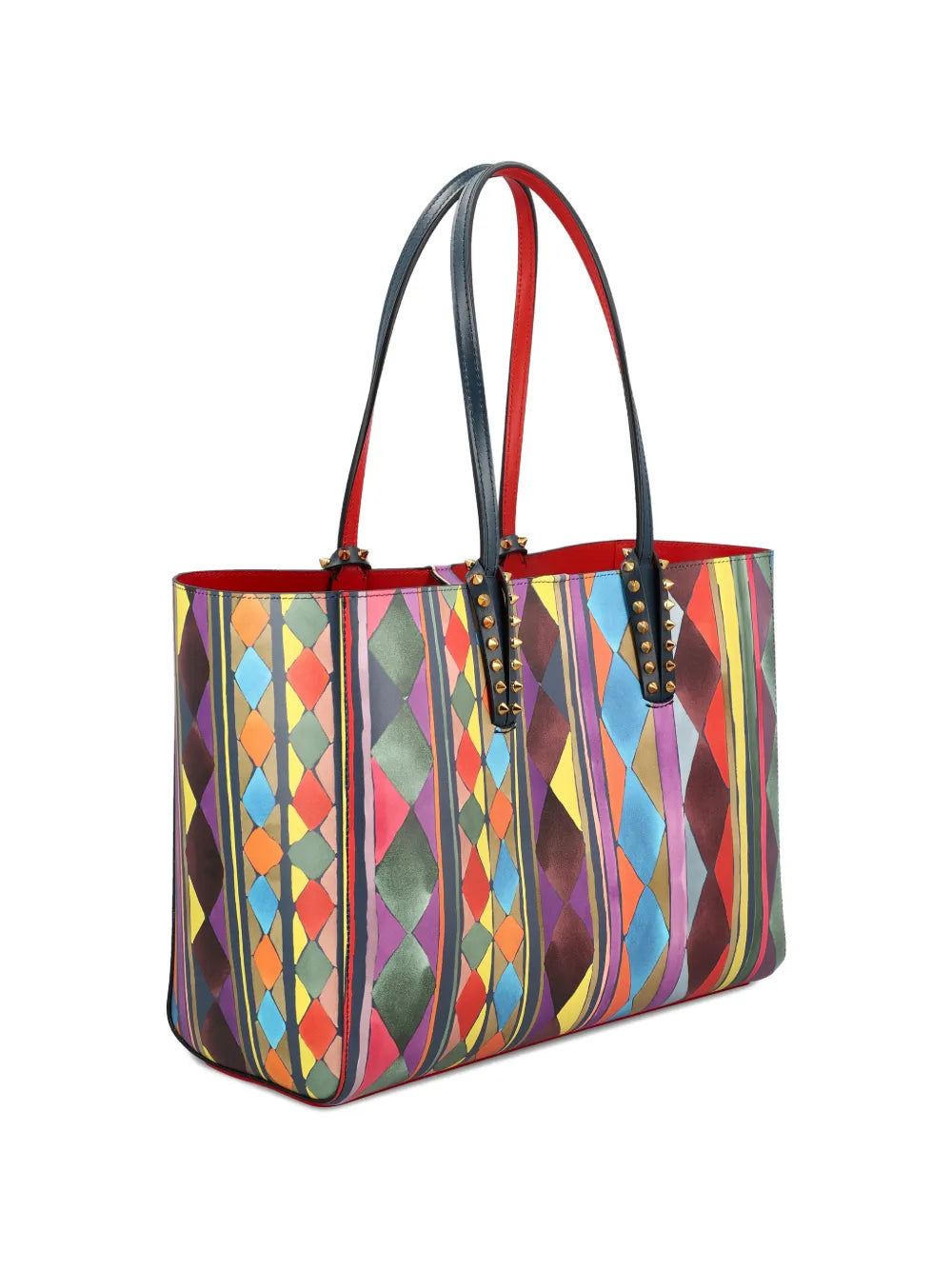 Christian Louboutin Geometric Design Shoulder Bag — Same as shown — Size One Size — Back View
