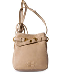 Miu Miu Leather Shoulder Bag — Same as shown — Size One Size — Front View